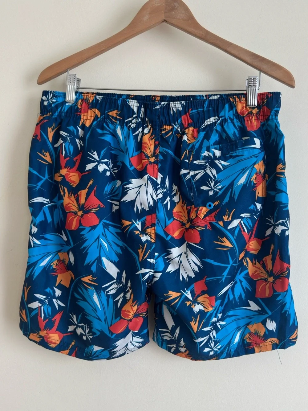 Burnside Men’s Tropical Boardshorts Swim Trunks Mesh Lined Size L NWOT